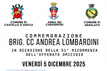 Commemorazione Brig. CC. ANDREA LOMBARDINI in occasione della 51&#176; ricorrenza dell&#39;efferato omicidio