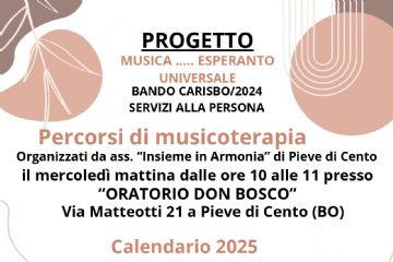 Percorso di musicoterapia