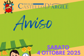 Spostamento mercato settimanale